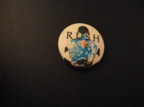 Rush Canadese rockband ( tattoo achterop de rug)